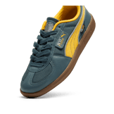 PUMA Palermo NYC Long Run Cordura Sneakers in Grey Skies/Tangerine/Silver Angle 2