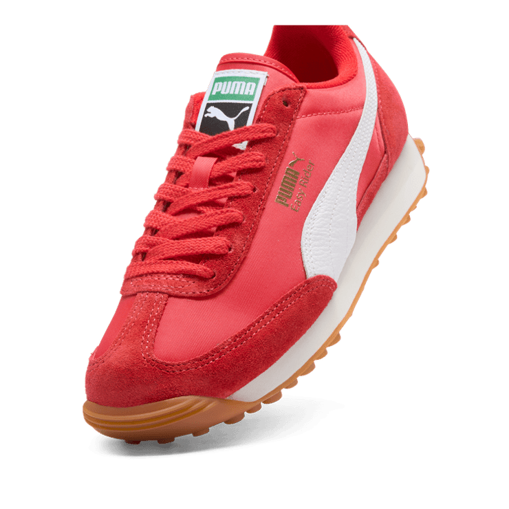 PUMA Easy Rider Vintage Sneakers in Red/White Angle 2