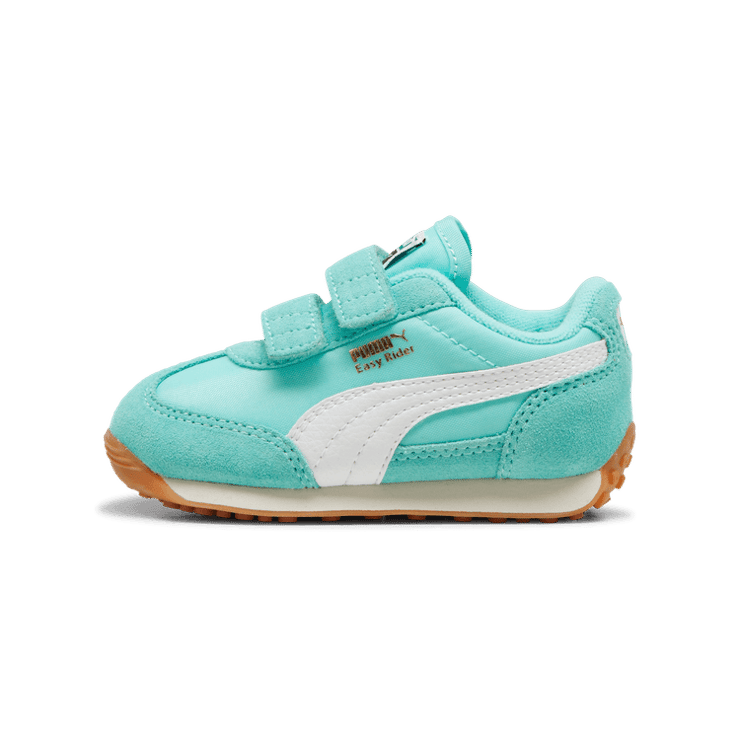 PUMA Easy Rider Vintage s' Sneakers in Mint/White (TD) Angle 1