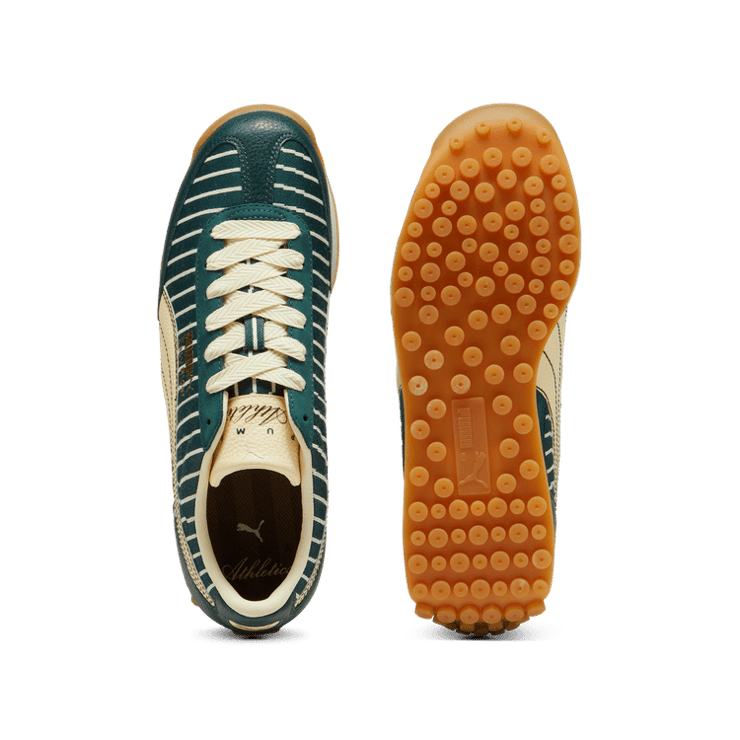 PUMA Easy Rider Players Lane Sneakers in Dark Myrtle/Creamy Vanilla Angle 0