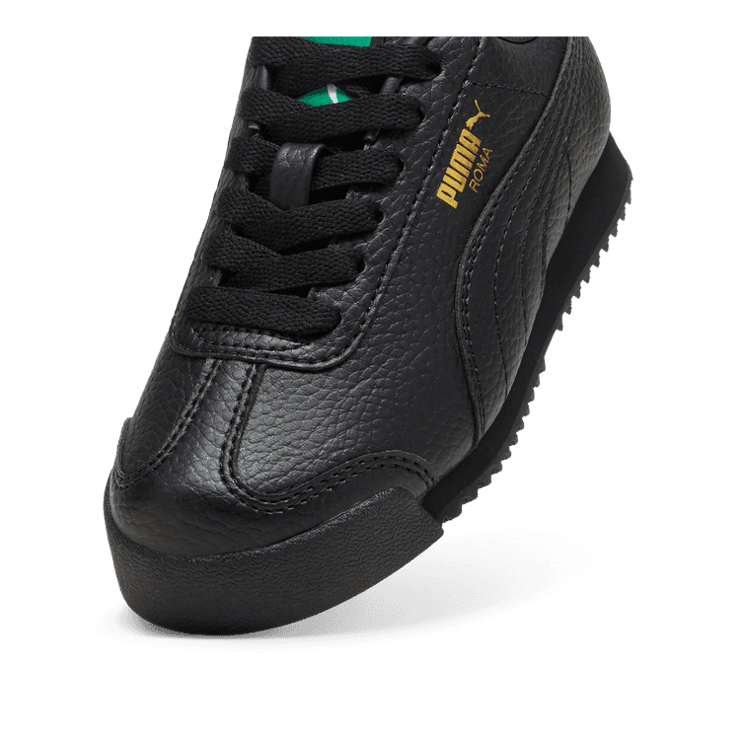 PUMA Roma 24 Standard Sneakers in Black (GS) Angle 2