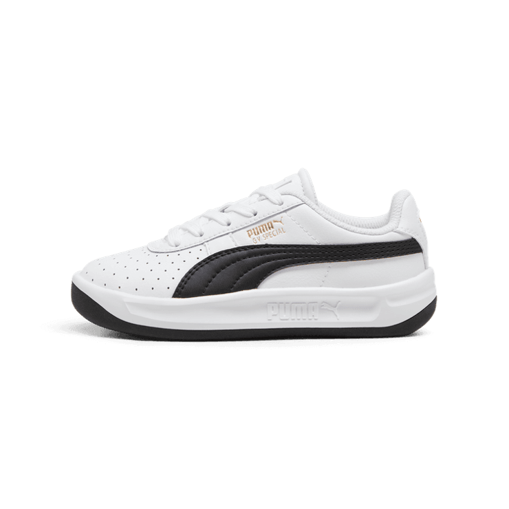 PUMA GV Special Sneakers in White/Black (PS) Angle 1