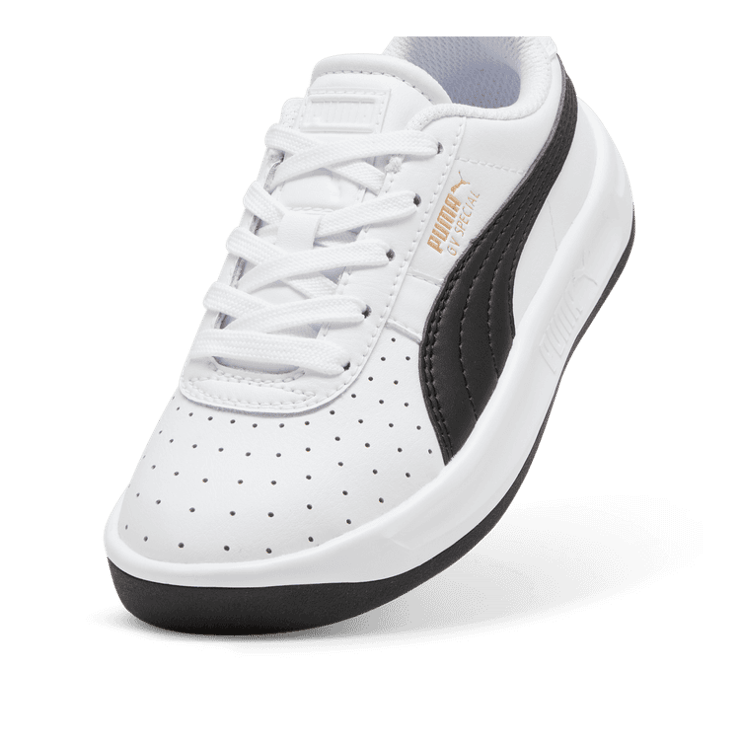 PUMA GV Special Sneakers in White/Black (PS) Angle 2