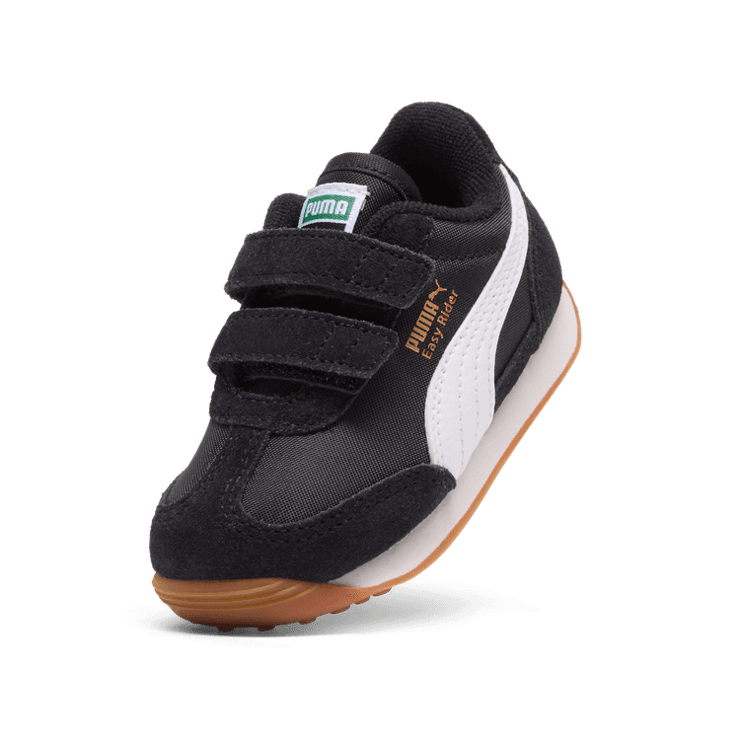 PUMA Easy Rider Vintage s' Sneakers in Black/White (TD) Angle 2