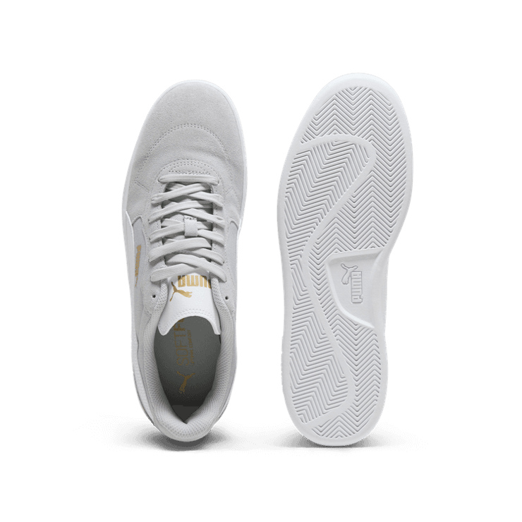PUMA Astro Play Sneakers in Flat Light Grey/White Angle 0