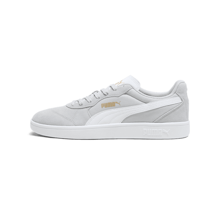 PUMA Astro Play Sneakers in Flat Light Grey/White Angle 1