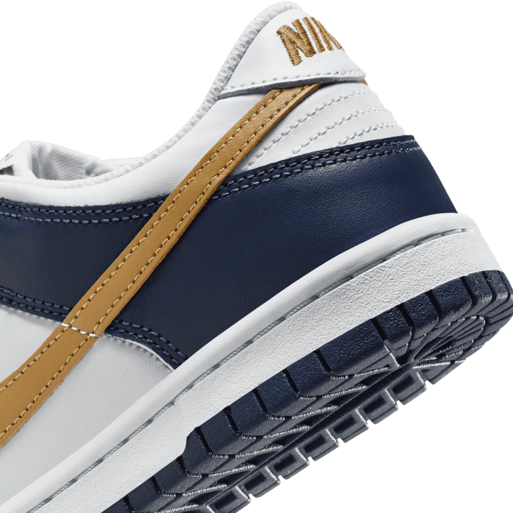 Nike Dunk Low 'Midnight Navy Wheat' (GS) Angle 5