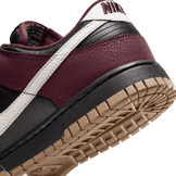 Nike Dunk Low NN Burgundy Crush Black (W) Angle 5