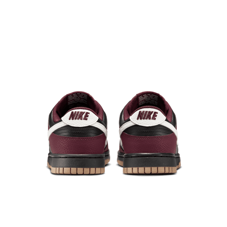 Nike Dunk Low NN Burgundy Crush Black (W) Angle 3