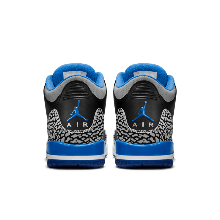 Jordan 3 Retro Sport Blue (GS) Angle 3