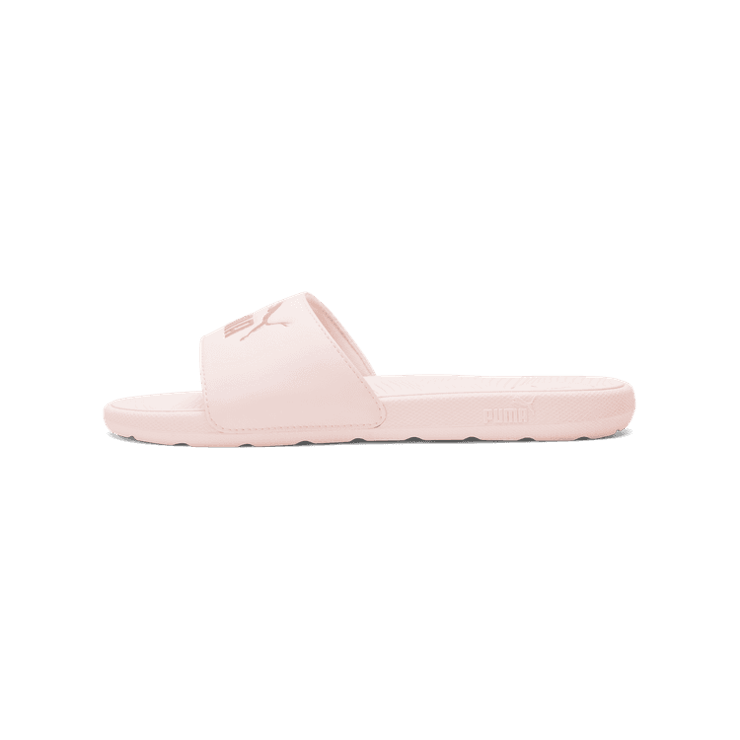 PUMA Cool Cat 2.0 Slides in Cloud Pink/Rose Gold Angle 1