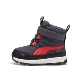 PUMA Evolve s' Boots in Galactic Grey/Tart Cherry/Black (TD) Angle 1