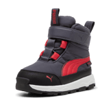 PUMA Evolve s' Boots in Galactic Grey/Tart Cherry/Black (TD) Angle 2
