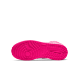 Jordan 1 Mid Hyper Pink White (GS) Angle 0