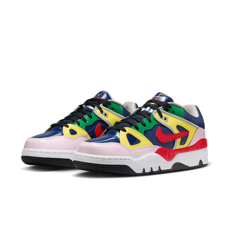 Nike Air Force 3 Low Nigo Blue Multi-Color Angle 2