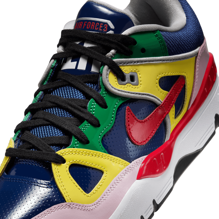 Nike Air Force 3 Low Nigo Blue Multi-Color Angle 4