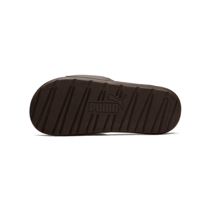 PUMA Cool Cat Slides in Black/Opera Mauve/White Angle 0
