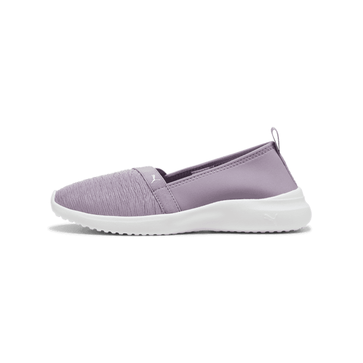 PUMA Adelina Ballet in Pale Plum/Feather Grey/White Angle 1