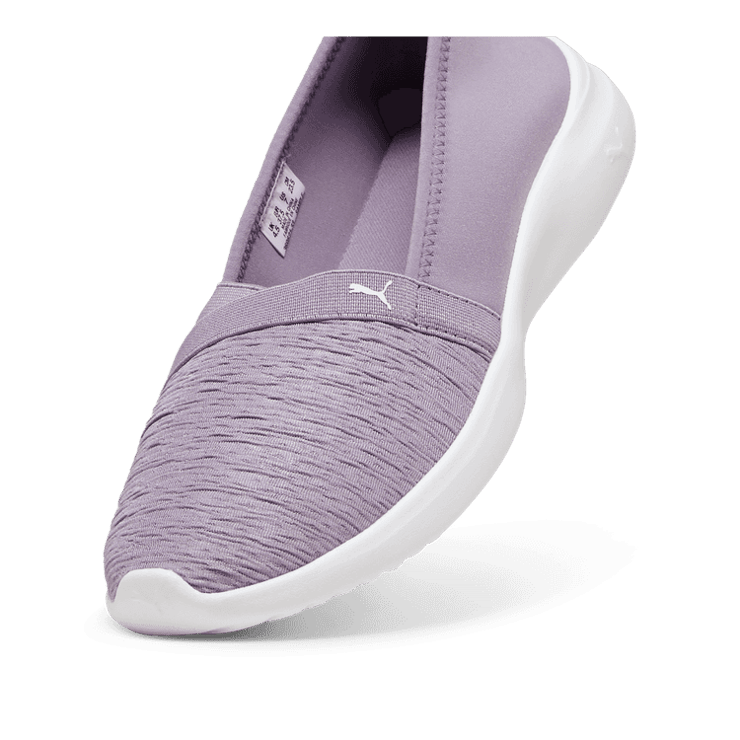 PUMA Adelina Ballet in Pale Plum/Feather Grey/White Angle 2