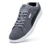 PUMA Smash 3.0 Sneakers in Grey Tile/Black/White Angle 2