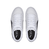 PUMA Jada Renew Sneakers in White/Black/Silver Angle 2