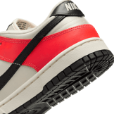 Nike Dunk Low Black Toe Bright Crimson (W) Angle 5