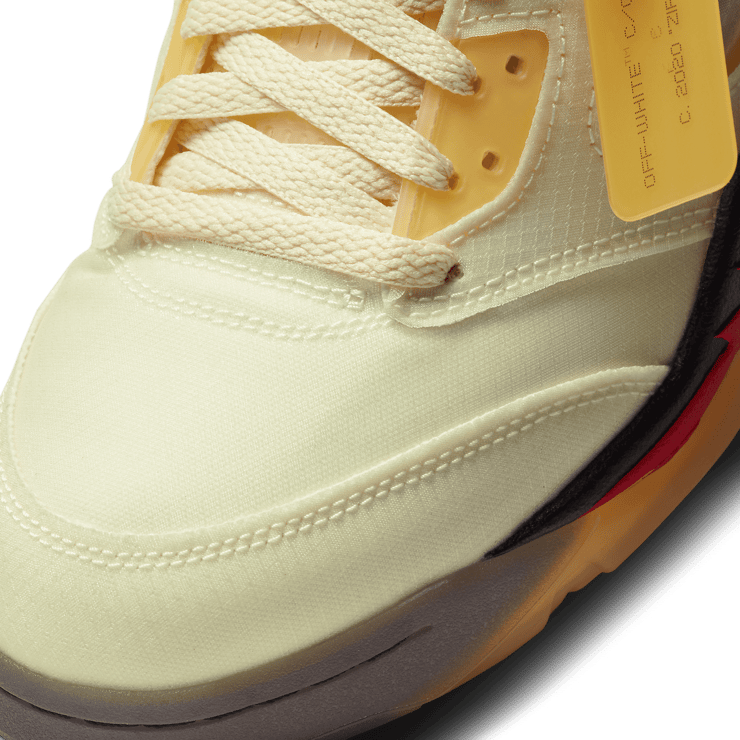 Jordan 5 Retro Off-White Sail Angle 4