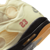 Jordan 5 Retro Off-White Sail Angle 5