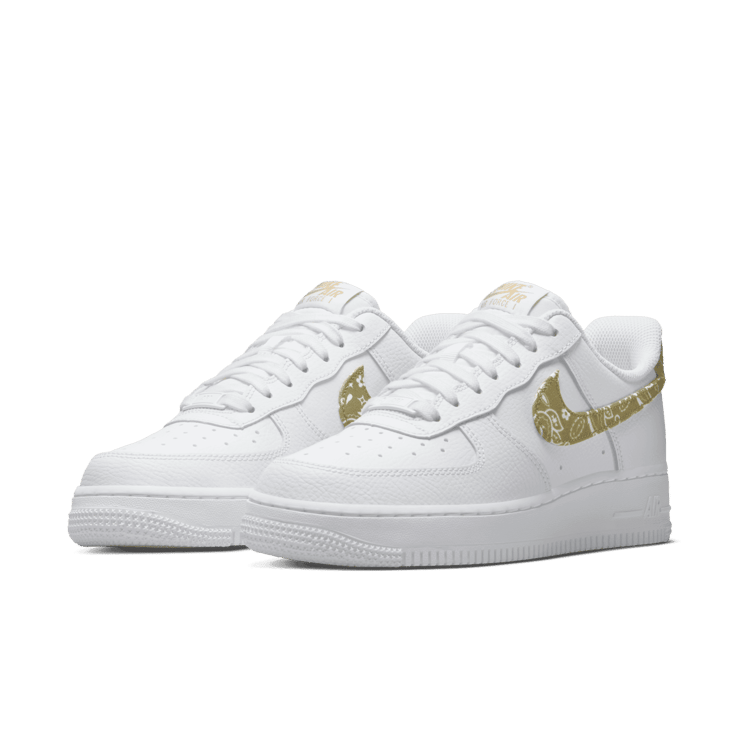Nike Air Force 1 Low White Barely (W) Angle 2