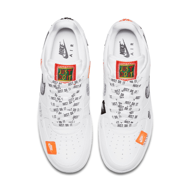 Nike Air Force 1 Low Just Do It Pack White/Black Angle 1