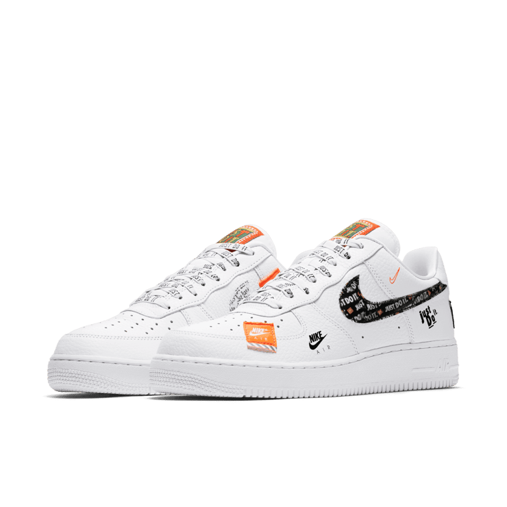 Just do it air force 1 low white sales