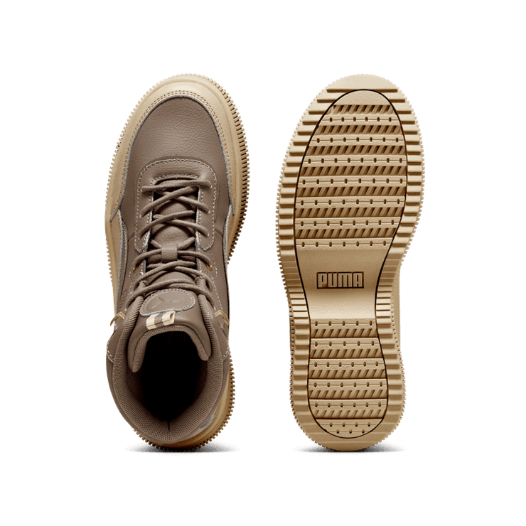 PUMA Mayra Sneakers in Totally Taupe/Totally Taupe Angle 0