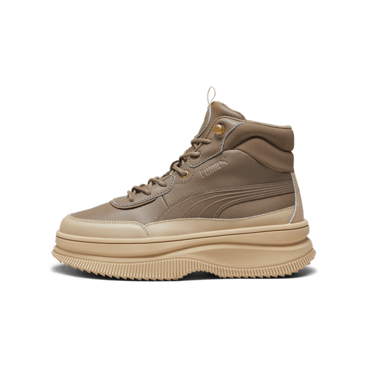 PUMA Mayra Sneakers in Totally Taupe/Totally Taupe Angle 1