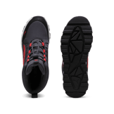 PUMA Evolve Puretex Boots in Galactic Grey/Tart Cherry/Black (GS) Angle 0