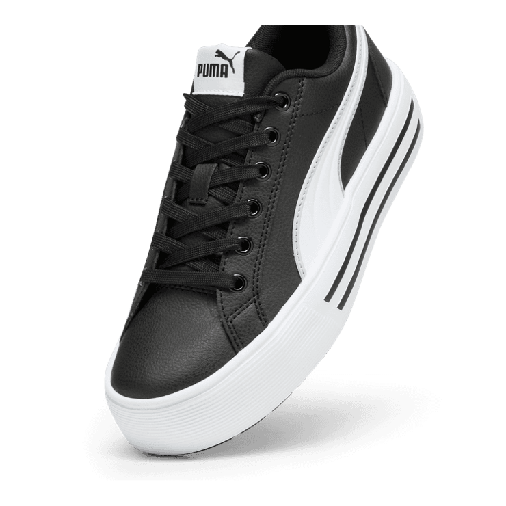 PUMA Kaia 2.0 Sneakers in Black/White/Ash Grey Angle 2