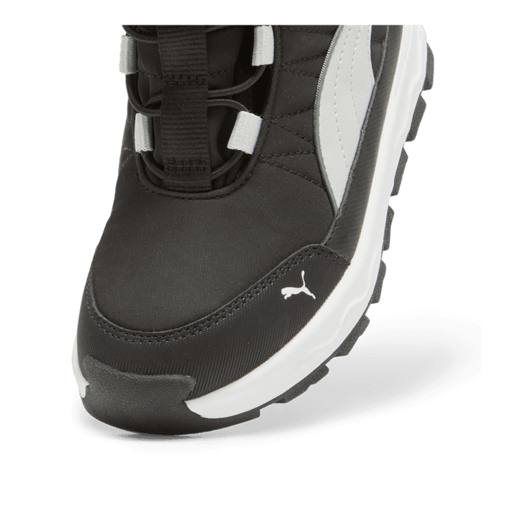PUMA Evolve Puretex ' Boots in Black/Ash Grey/White (GS) Angle 2