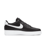 Nike Air Force 1 Low '07 Black White Pebbled Leather Angle 1
