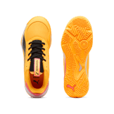 PUMA Accelerate Court in Sun Stream/Sunset Glow/Black (GS) Angle 0