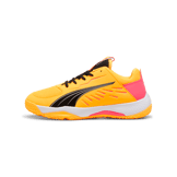 PUMA Accelerate Court in Sun Stream/Sunset Glow/Black (GS) Angle 1
