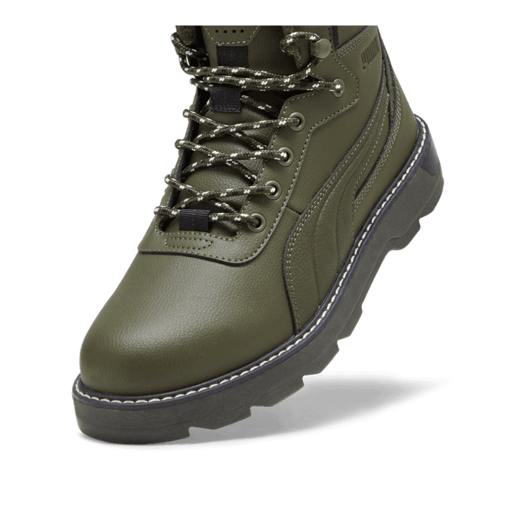 PUMA Desierto v3 Boots in Dark Olive Angle 2