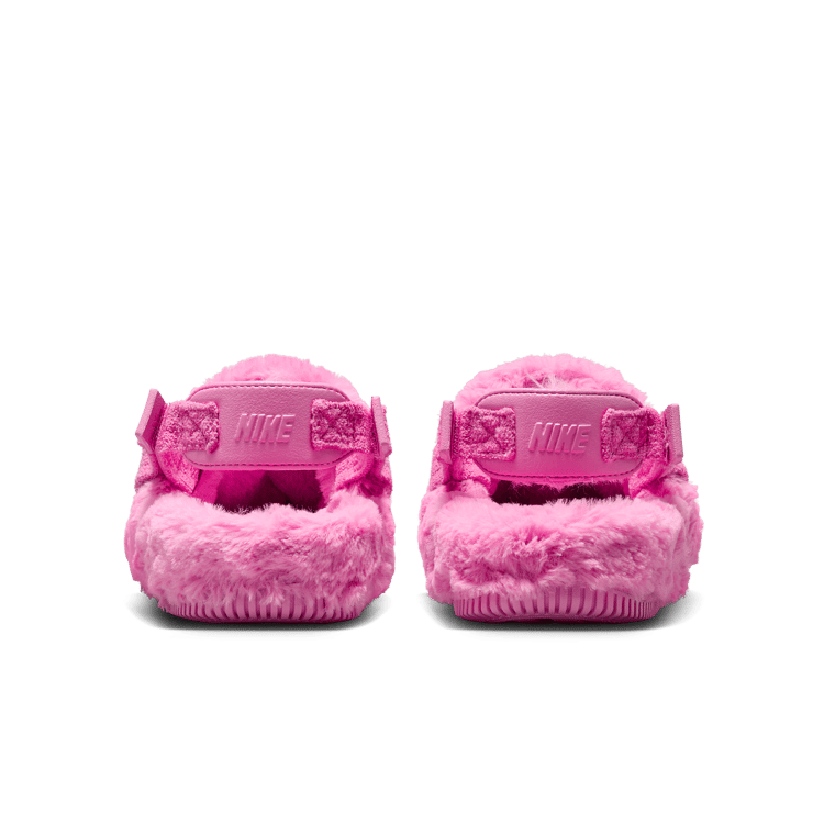 Nike Calm Mule Fur Pink (W) Angle 3