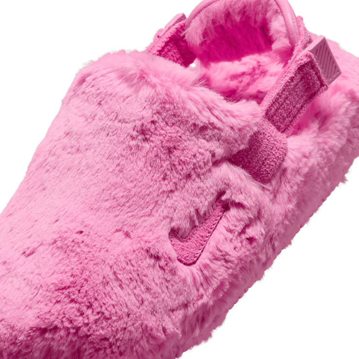 Nike Calm Mule Fur Pink (W) Angle 4