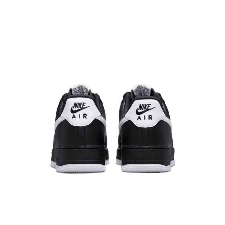 Nike Air Force 1 Low '07 Black White Angle 3