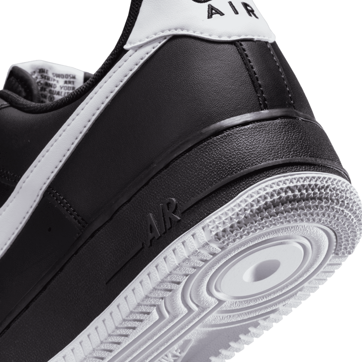 Nike Air Force 1 Low '07 Black White Angle 5