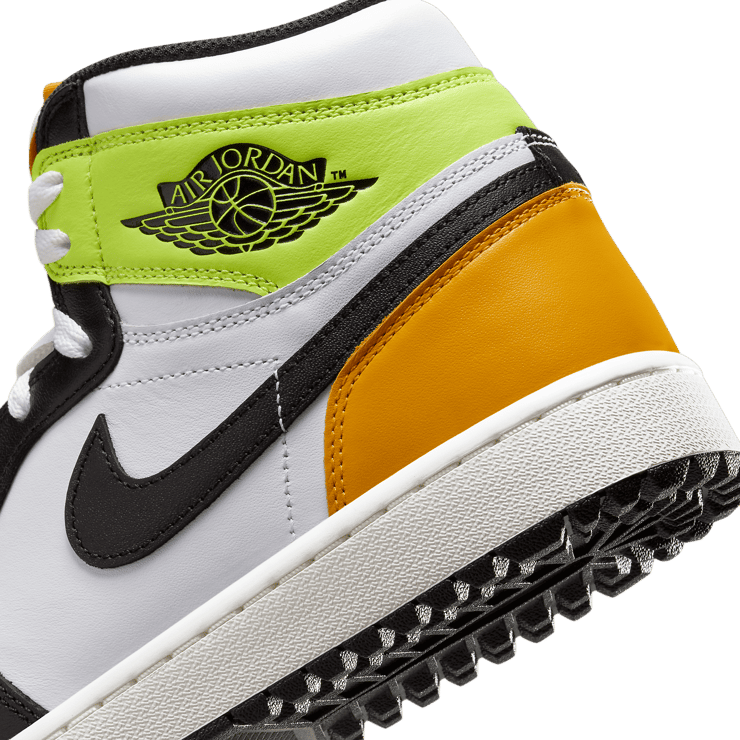 Air Jordan 1 High Golf Volt Gold Angle 5