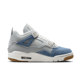 Air Jordan 4 Retro TEX Denim Worn Blue (W) Angle 0