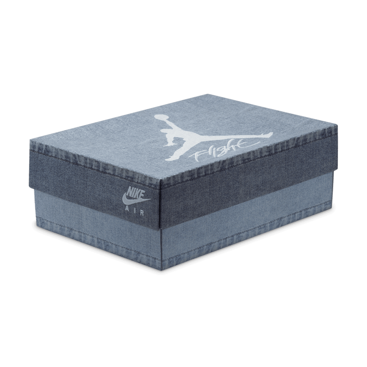 Air Jordan 4 Retro TEX Denim Worn Blue (W) Angle 8