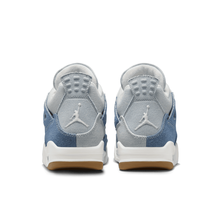 Air Jordan 4 Retro TEX Denim Worn Blue (W) Angle 4