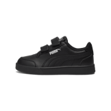 PUMA Shuffle Sneakers in Black/Silver (PS) Angle 1