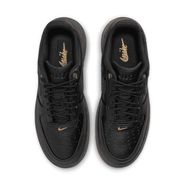 Nike Air Force 1 Low Luxe Black Gum Angle 1